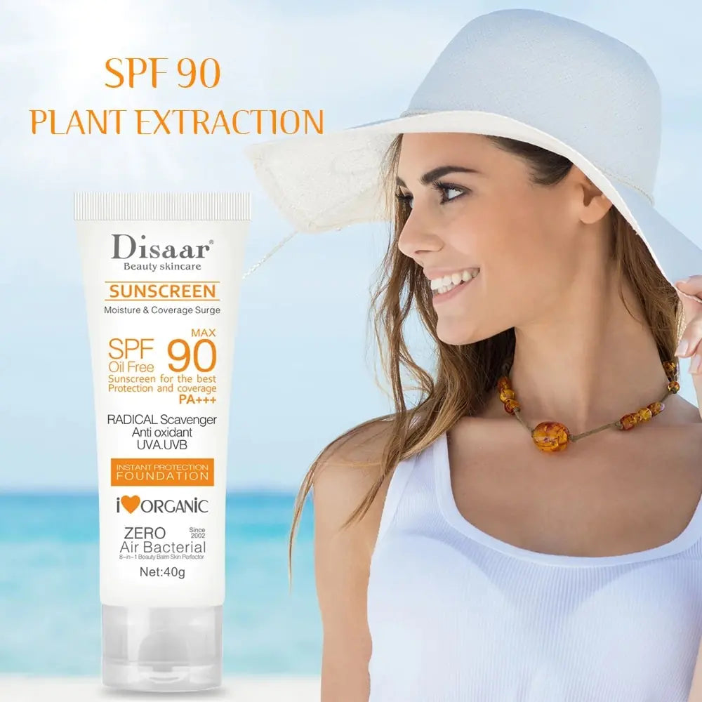 Disaar SPF 90 Facial Body Sunscreen Whitening Sun Cream