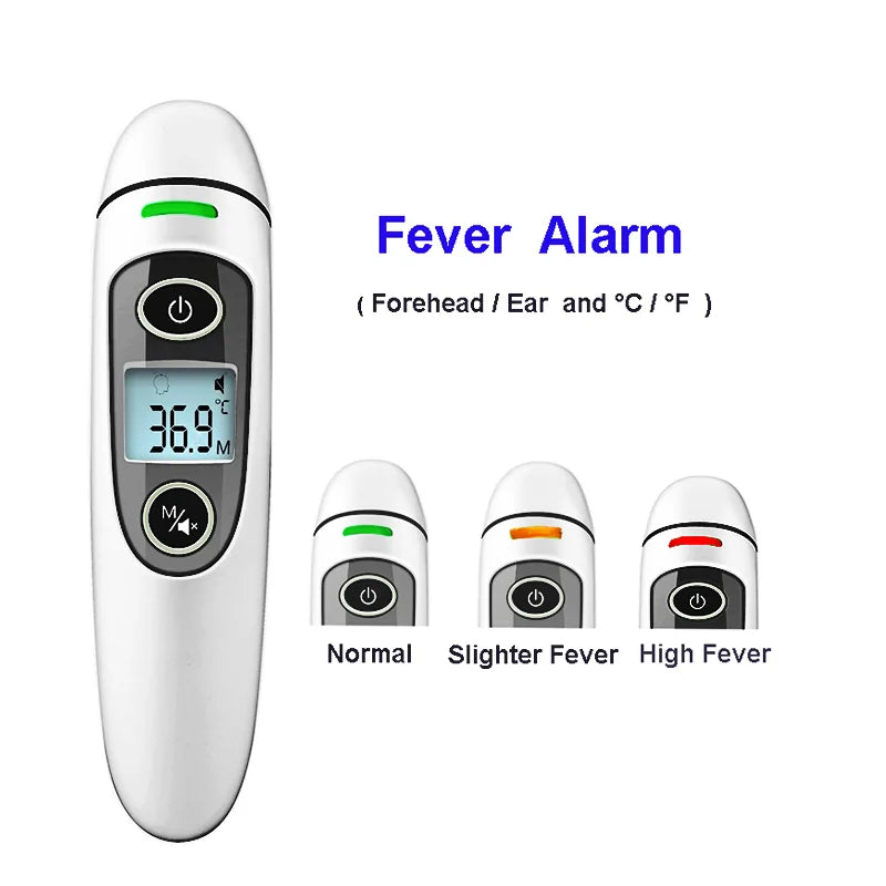 Non-contact infrared thermometer for all ages